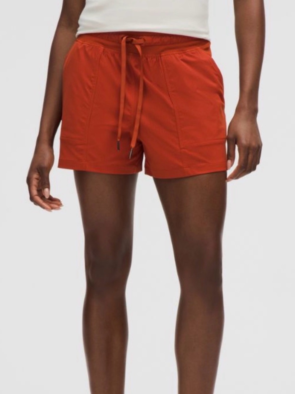Lululemon Dance Studio Shorts
Size: 4
Color: Autumn Rust
